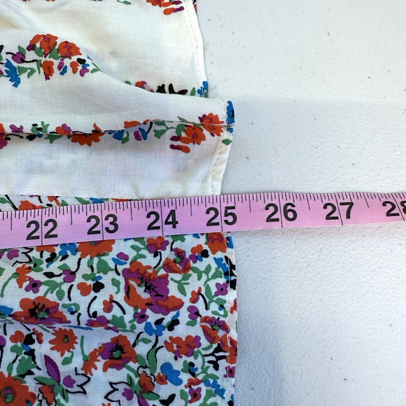 Anthropologie Maeve Top Womens Size 10 Floral Crochet Hiver Western Cottagecore - Picture 10 of 10